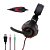Fone Ouvido Headset Gamer Bright Led Vermelho Usb P2 0468 - Imagem 2