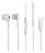 Fone De Ouvido Design Branco Intra Usb C Para Iphone 15 16 - Imagem 1