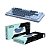 Teclado Mecânico Gasket Cetus Tkl 75% Jerszzy Ak200 Led Azul - Imagem 1
