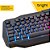 Teclado Gamer Membrana Usb Abnt2 Led Rgb 107 Tecla 1,5m Cabo - Imagem 5