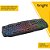 Teclado Gamer Membrana Usb Abnt2 Led Rgb 107 Tecla 1,5m Cabo - Imagem 4