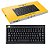 Mini Teclado Pequeno Portátil Multimídia Usb Preto - Imagem 1