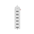 Hub Usb Branco Com 7 Portas Chave Interruptor Entrada 5v - Imagem 3