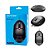 MOUSE C FIO CLASSIC 1200 120CM 3 BOT PRETO MO300 MULTILASER - Imagem 1