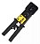 Alicate De Crimpar Passagem + 100 RJ45 Cat6 Passagem Vazado - Imagem 2