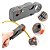 Kit Alicate Compressão Rg6 Rg59 Decapador 10 Conectores RG6 - Imagem 5