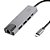 HUB Dock USB-C 5x1 com HDMI 4K, RJ45 Ethernet, USB 3.0 pd - Imagem 1