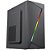 Gabinete Gamer Atx Brx Bm20 Ca-054 Led Rgb Vortex Preto - Imagem 1