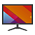 Monitor Grande 23,6" Preto Hdmi Led Bluecase 75Hz Full Hd - Imagem 4