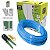 Kit Cabo Rede 100m Cat5e Furukawa Alicate Testador 9v 50rj45 - Imagem 1