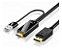 Cabo Adaptador Hdmi 2.0 Para Displayport 1,8m 144hz P/ Dell - Imagem 1