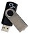 PENDRIVE TWIST PRETO 64GB MULTILASER PD590 - Imagem 1