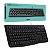Teclado Com Cabo Usb 1,8m Logitech K120 Preto Alta Qualidade - Imagem 1