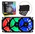 Kit Cooler FAN com 3 Unidades DEX 120mm RGB LED Controladora - Imagem 2