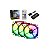 Kit Cooler FAN com 3 Unidades DEX 120mm RGB LED Controladora - Imagem 1