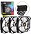 Kit Cooler FAN com 3 Unidades DEX 120mm RGB LED Controladora - Imagem 4