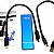 Case sata ssd M2 ngff USB 3.1 type-c dex DX-M231 azul - Imagem 3