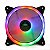 Cooler Fan 140mm Rgb Dupla Face de Led DX-14J DEX - Imagem 2