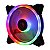 Cooler Fan 140mm Rgb Dupla Face de Led DX-14J DEX - Imagem 1