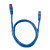 Cabo de Rede Patch Cord Plus Cable Cat.5E 2,5M Azul Gigabit - Imagem 2