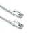 Cabo de Rede Patch Cord Plus Cable Cat.6 10M Branco Gigabit - Imagem 3