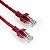 Cabo de Rede Patch Cord Plus Cable Cat.6 2,5M Vermelho Giga - Imagem 4