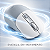 Mouse Optico Sem Fio Aoc 2,4Ghz e Bluetooth Recarregável - Imagem 2