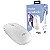 Mouse Optico Sem Fio Aoc 2,4Ghz Office Branco 1200dpi Ms200W - Imagem 5