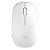 Mouse Optico Sem Fio Aoc 2,4Ghz Office Branco 1200dpi Ms200W - Imagem 1