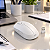 Mouse Optico Sem Fio Aoc 2,4Ghz Office Branco 1200dpi Ms200W - Imagem 3