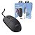 Mouse Com fio Usb Escritório Ergonomico 3 Botões 2000 dpi - Imagem 1