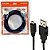 Cabo Usb 2.0 Para Controle Ps4 Am X Micro Usb 1,8m Pluscable - Imagem 1