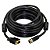 Cabo Vga Para Monitor PlusCable 5M Preto Blindado 15 Pinos - Imagem 2