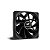 Cooler Fan Para Gabinete C3Tech 120mm 12cm Preto F9-200BK - Imagem 4