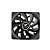 Cooler Fan Para Gabinete C3Tech 120mm 12cm Preto F9-200BK - Imagem 2