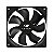 Cooler Fan Para Gabinete C3Tech 8cm 80mm Preto F7-Mb10k - Imagem 1