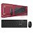 Kit Teclado E Mouse Sem Fio C3tech Multimídia K-W20BK Preto - Imagem 1