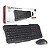 Kit Teclado E Mouse Sem Fio C3tech Multimídia K-W10Bk Preto - Imagem 1