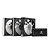 Kit 3 Cooler Fan Argb P/Gabinete Led Argb F9-L650Bkrgb - Imagem 3