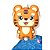 Brinquedo Infantil Mochila Arminha Lança Água Pistola Tigre - Imagem 4