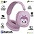 Fone De Ouvido Bluetooth Criança Infantil Xcell Labubu Rosa - Imagem 2