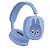 Fone De Ouvido Bluetooth Criança Infantil Xcell Labubu Azul - Imagem 1