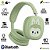 Fone De Ouvido Bluetooth Criança Infantil Xcell Labubu Verde - Imagem 2
