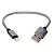 Cabo Usb Para Iphone Carregar 11 12 13 14 Curto Pequeno 20cm - Imagem 1