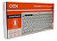 Teclado Bluetooth Retrô Abnt2 Slim Recarregável Branco Oex' - Imagem 2
