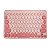 Teclado Silencioso Bluetooth Sem Fio Retro Oex Tc510 Rosa - Imagem 1
