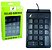 Teclado Numérico Usb X-cell Portátil P/ Notebook Preto Tn01 - Imagem 1