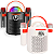 Caixa De Som Bluetooth Karaoke Megafone 2 Mic Leds Rgb 30w - Imagem 2
