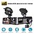 Camera Dvr Veicular Com Camera De Ré 1080p Full HD Uber Taxi - Imagem 3