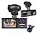 Camera Dvr Veicular Com Camera De Ré 1080p Full HD Uber Taxi - Imagem 1